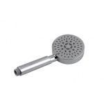 Lucid Chrome Round Handheld Shower
